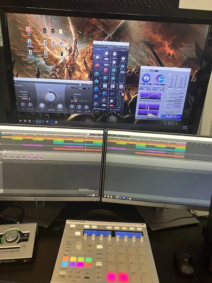 Studio session